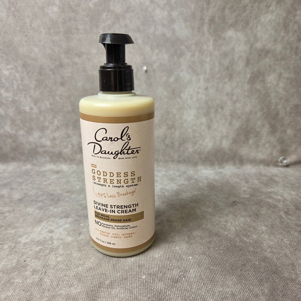 Carol's Daughter Goddess Strength Divine Strength Leave-In Cream 10oz Castor Oil